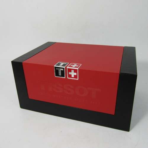 Tissot watch box with booklets