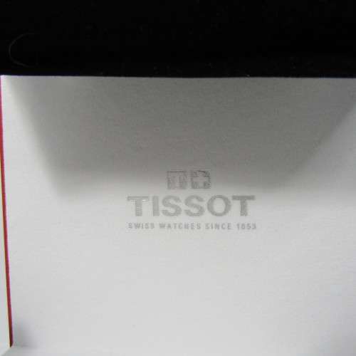 Tissot watch box with booklets