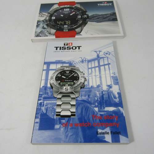 Tissot watch box with booklets
