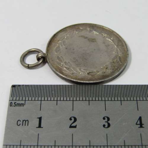 Nottingham Evening News Big Swim silver fob medallion