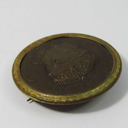 1937 King George VI & Queen Elizabeth Coronation badge
