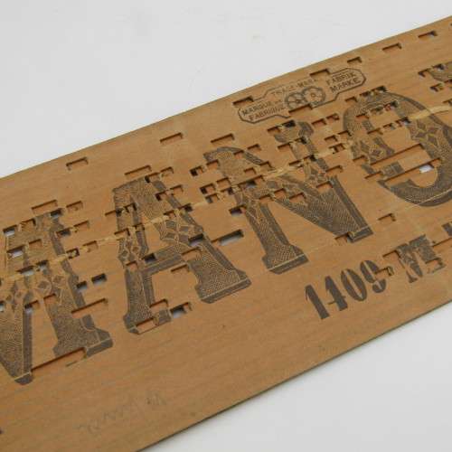 Punched Media MANOPAN music box strip - 1109 M - Daisy Bell - Late 1800`s