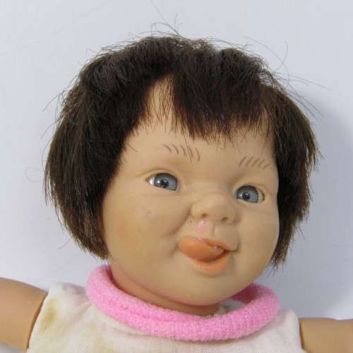 Lot of 6 vintage baby dolls with different expressions