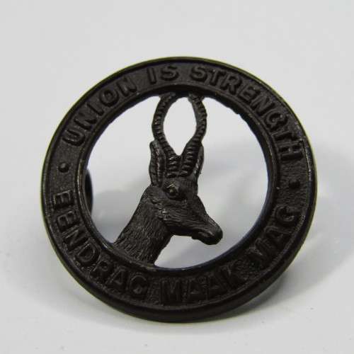 Pair of SA Army collar badges