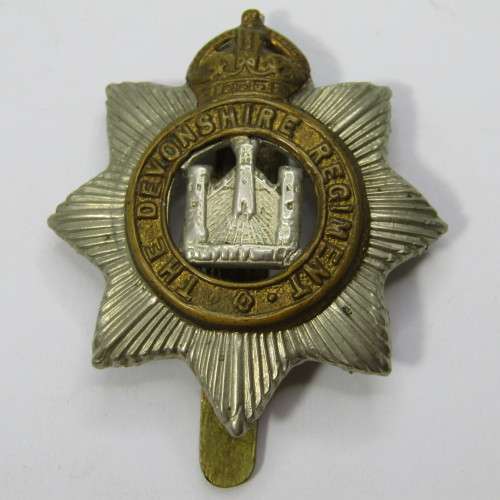 The Devonshire Regiment cap badge