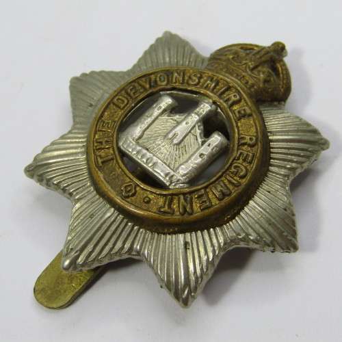 The Devonshire Regiment cap badge