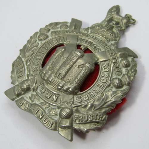 Kings Own Scottish Borders cap badge