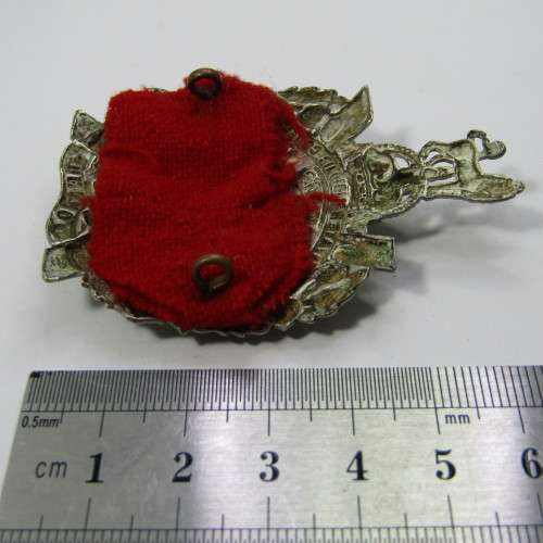 Kings Own Scottish Borders cap badge