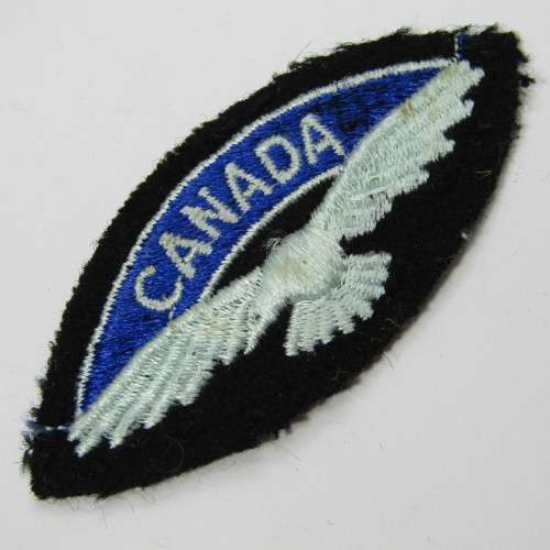 Canadian Air Force cloth shoulder badge