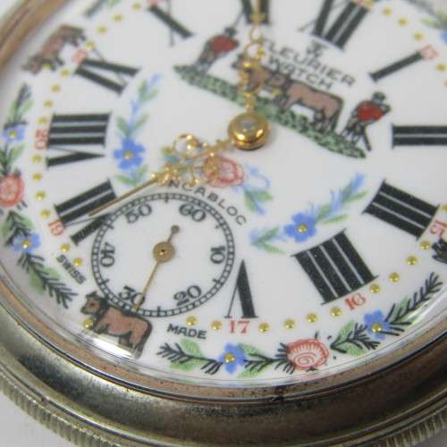 Vintage Fleurier Watch Farmers pocket watch in excellent condition