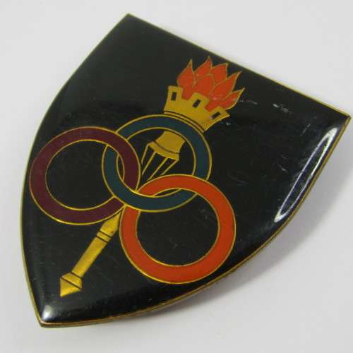 Pair of SADF Services School shoulder flash