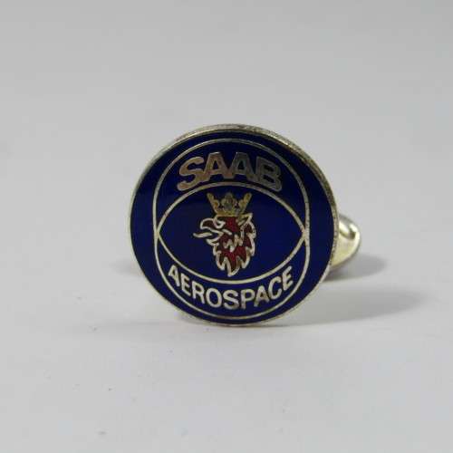 Pair of SAAB Aerospace cufflinks by Sporrong