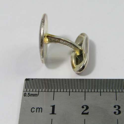 Pair of SAAB Aerospace cufflinks by Sporrong