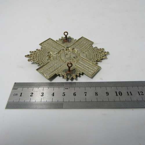 92nd Gordon Highlanders cross belt badge - Restrike