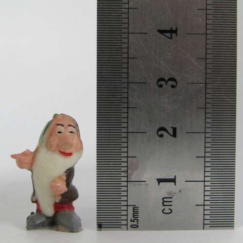 Vintage Disneykins Sleeping Dwarf miniature figurine in box