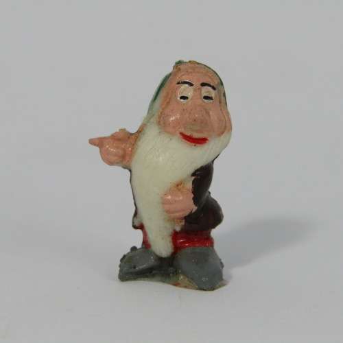 Vintage Disneykins Sleeping Dwarf miniature figurine in box