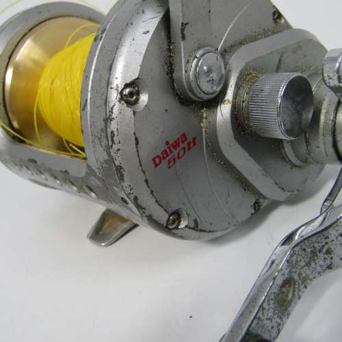 Daiwa 50H Sultist fishing reel - speed 6.4:1- used but still good