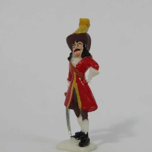 Vintage Disneykins Captain Hook miniature figurine in box