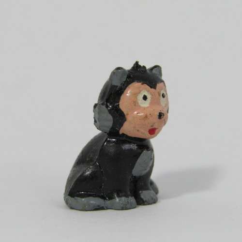 Vintage Disneykins Figaro Cat miniature figurine in box