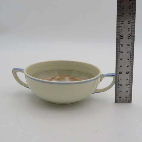 Susie Cooper Crown Works soup cup and saucer