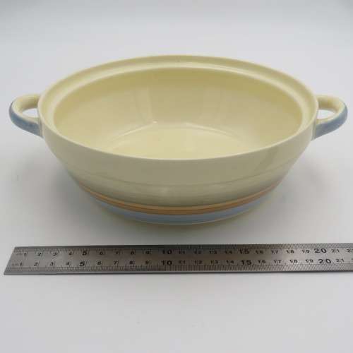 Susie Cooper Crown Works soup tureen with porcelain ladle