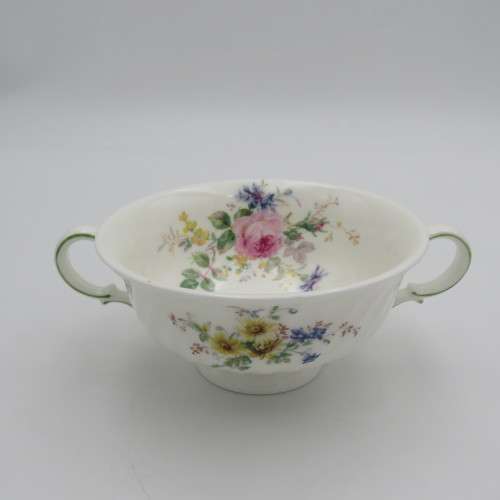 Royal Doulton Arcadia porcelain soup duo
