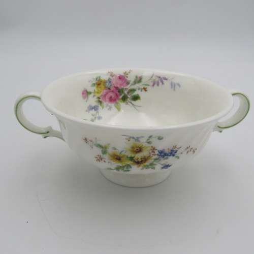 Royal Doulton Arcadia porcelain soup duo