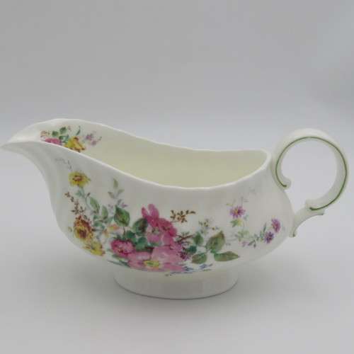 Royal Doulton Arcadia porcelain gravy boat and saucer