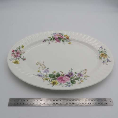 Royal Doulton Arcadia porcelain large oval platter size