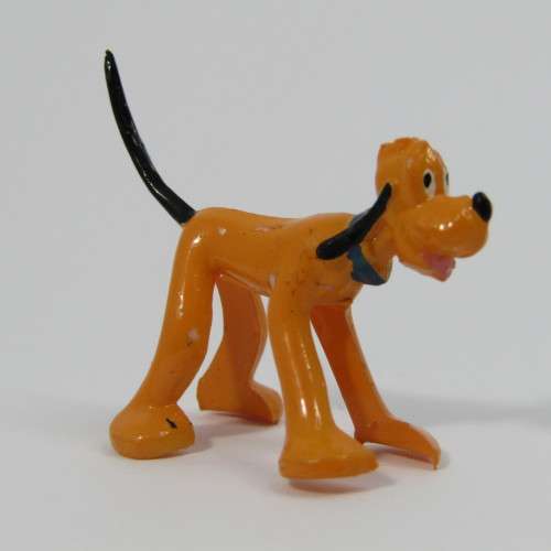 Vintage Disneykins Pluto miniature figurine in box