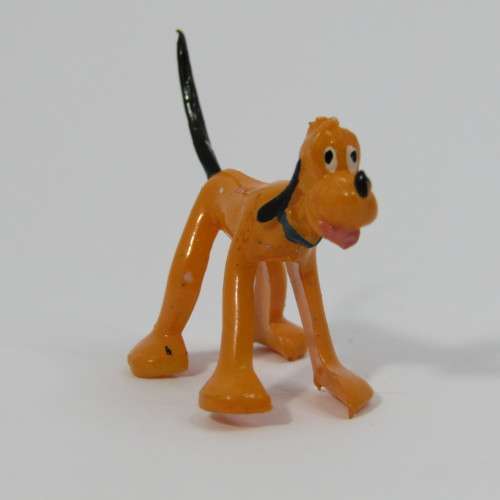 Vintage Disneykins Pluto miniature figurine in box
