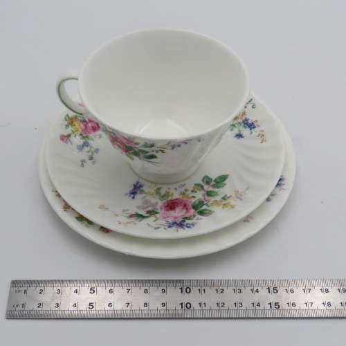 Royal Doulton Arcadia porcelain trio