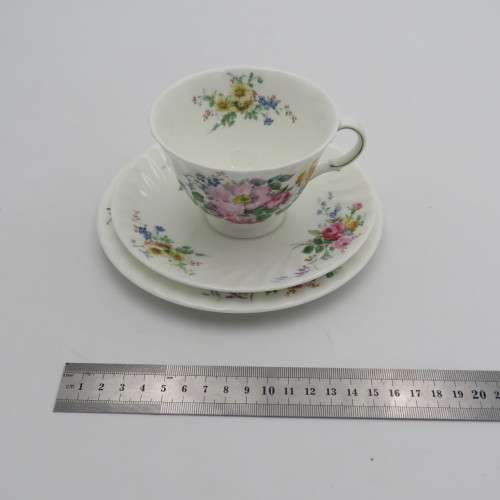 Royal Doulton Arcadia porcelain trio