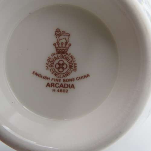 Royal Doulton Arcadia porcelain trio