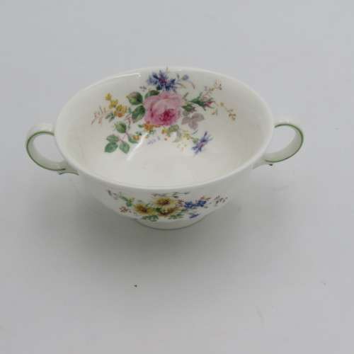 Royal Doulton Arcadia porcelain soup duo
