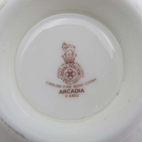 Royal Doulton Arcadia porcelain soup duo