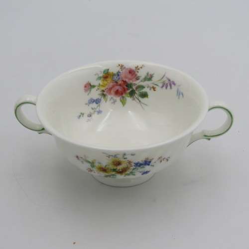 Royal Doulton Arcadia porcelain soup duo