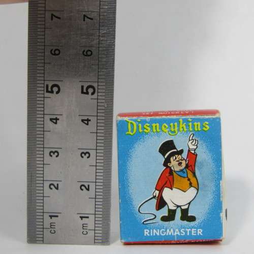 Vintage Disneykins Ringmaster miniature figurine in box
