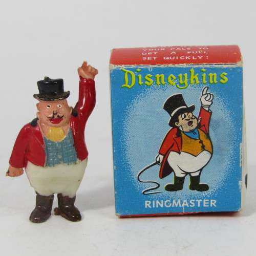 Vintage Disneykins Ringmaster miniature figurine in box