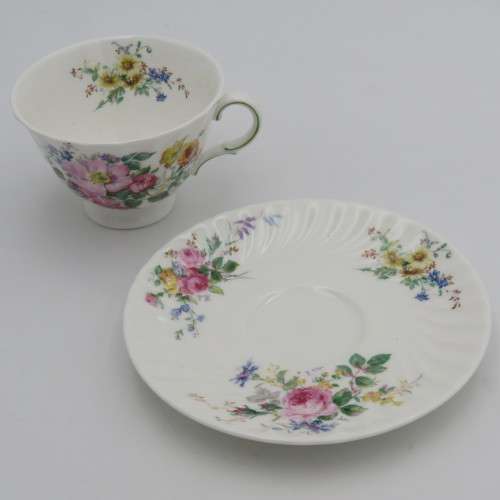 Royal Doulton Arcadia porcelain duo