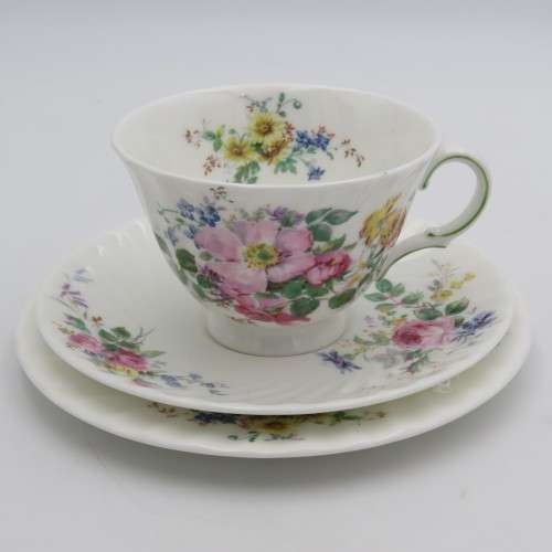 Royal Doulton Arcadia porcelain trio