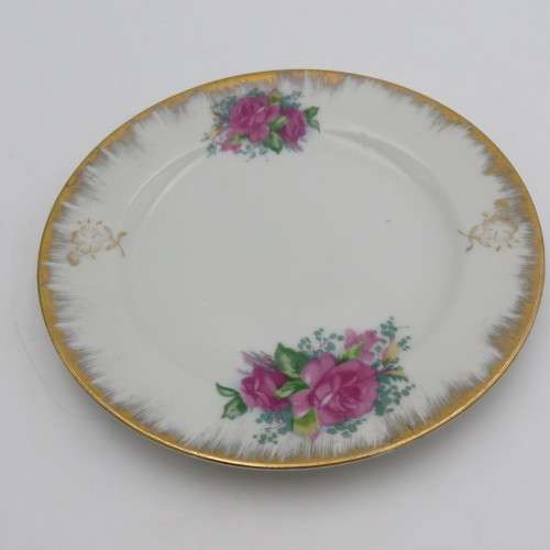 Floral Design Porcelain tea trio