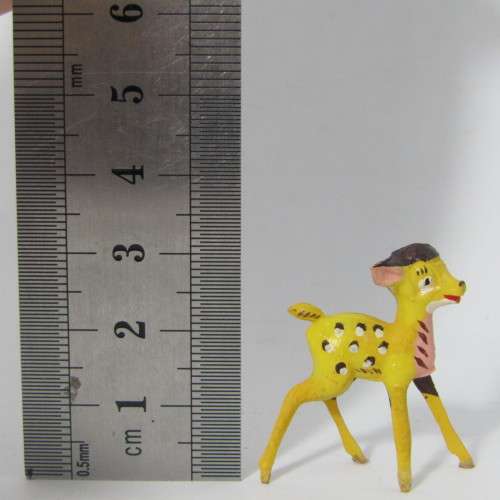 Vintage Dinseykins Bambi miniature figurine in box