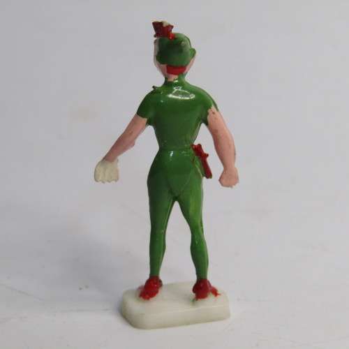 Vintage Disneykins Peter Pan miniature figurine in incorrect Happy dwarf box