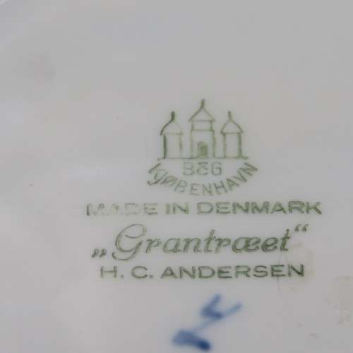 Biny & Grondahl 1964 Christmas plate in box