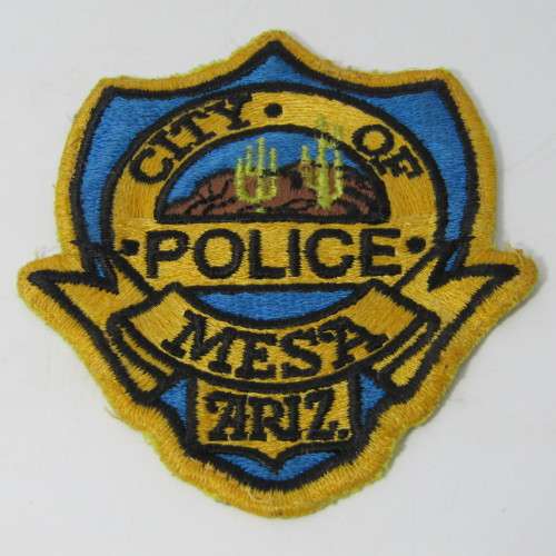 Meza Arizona City of Police cloth badge