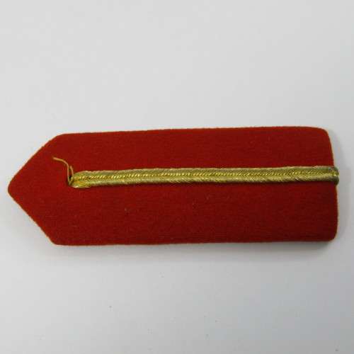 SA Army senior officer staff qualified gorget patch - no button