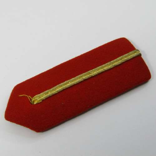 SA Army senior officer staff qualified gorget patch - no button