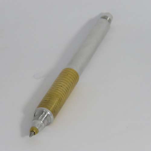 Handmade brass and aluminum pen - needs refill