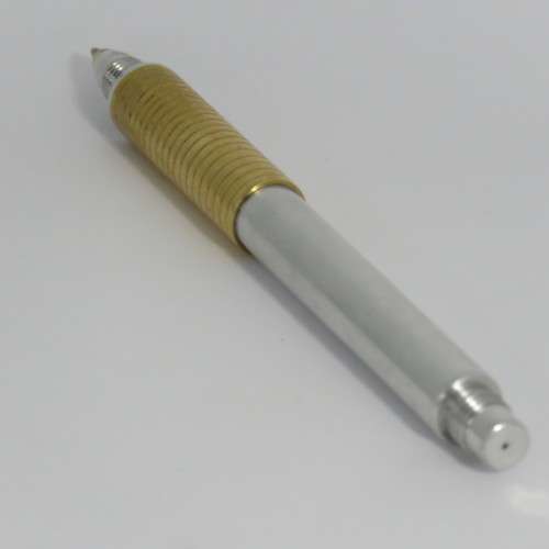 Handmade brass and aluminum pen - needs refill